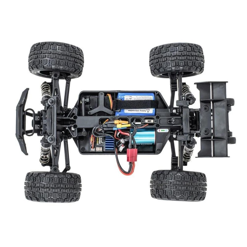 HAIBOXING 1/16th scale 4WD Brushless Truck Uzaktan Kumandalı Araba RTR (Mavi) + SKYRC E3 LiPO Hızlı Şarj Edici