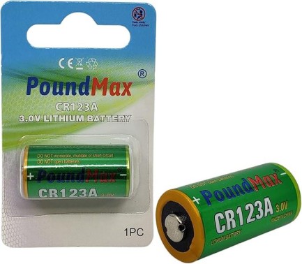 PoundMax - 2 X Poundmax Cr123a 3 V Lithium-ion Photo Battery