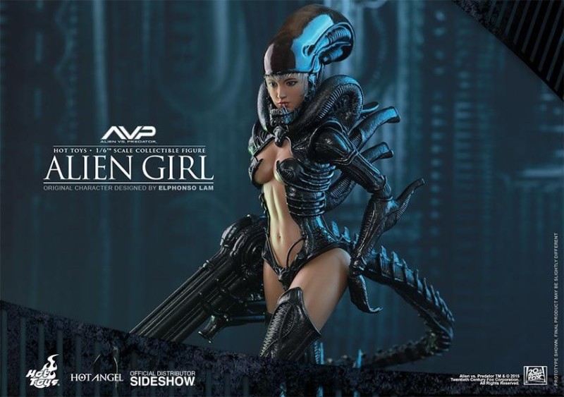 Hot Toys Alien Girl Sixth Scale Figure