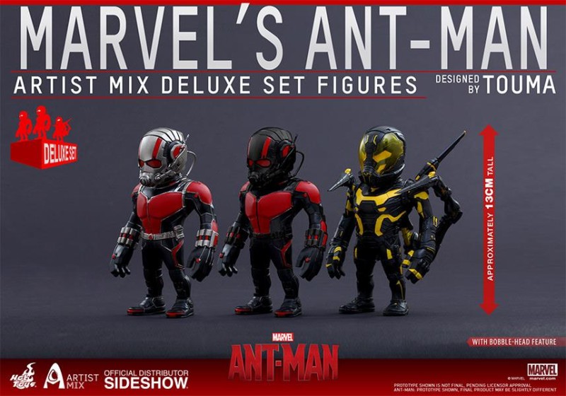 Hot Toys Ant-Man Artist Mix Deluxe Figure Set