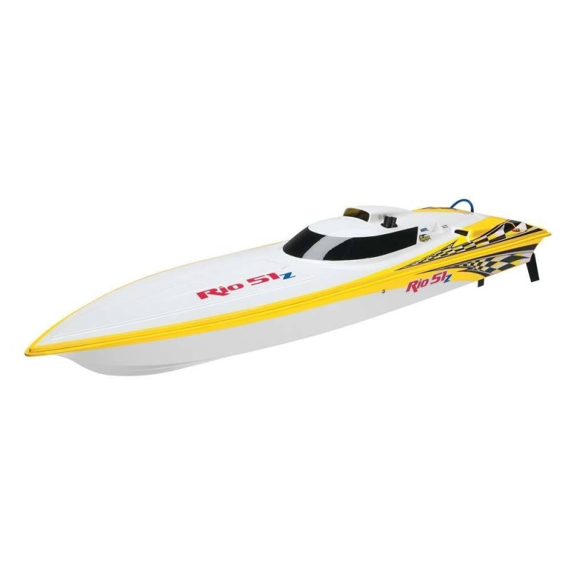 AquaCraft RC Rio 51Z Kurşunsuz Benzinli Sürat Teknesi Offshore RTR (1.3 Metre - 80Km/H Sürat )