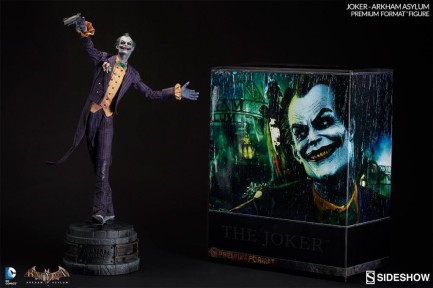 Sideshow Collectibles Arkham Asylum Joker Premium Format Figure - Thumbnail