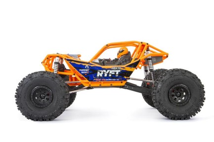 AXIAL 1/10 RBX10 Ryft 4WD Brushless Rock Bouncer RTR Kullanıma Hazır Rc Crawler Model Araba Turuncu - Thumbnail