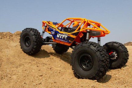 AXIAL 1/10 RBX10 Ryft 4WD Brushless Rock Bouncer RTR Kullanıma Hazır Rc Crawler Model Araba Turuncu - Thumbnail