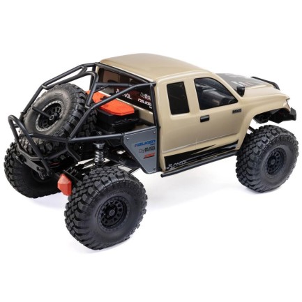 Axial SCX6 Trail Honcho 1/6 4WD 4X4 RTR Rock Crawler Rc Elektrikli Model Araba OffRoad Arazi w/DX3 Radio & Smart ESC Kum Rengi - Thumbnail