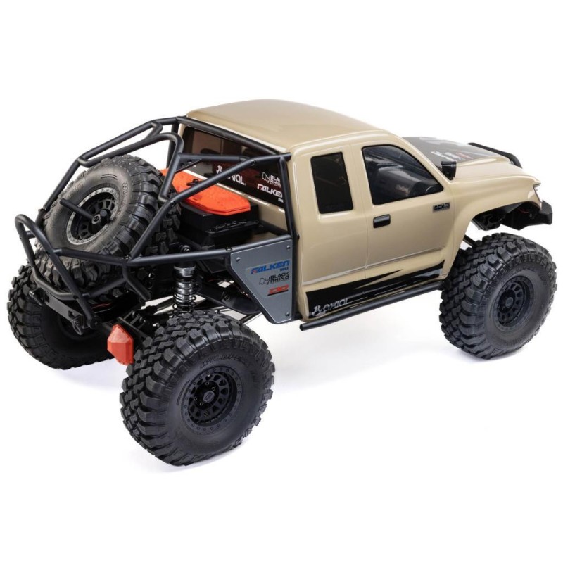 Axial SCX6 Trail Honcho 1/6 4WD 4X4 RTR Rock Crawler Rc Elektrikli Model Araba OffRoad Arazi w/DX3 Radio & Smart ESC Kum Rengi