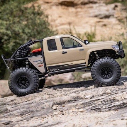 Axial SCX6 Trail Honcho 1/6 4WD 4X4 RTR Rock Crawler Rc Elektrikli Model Araba OffRoad Arazi w/DX3 Radio & Smart ESC Kum Rengi - Thumbnail