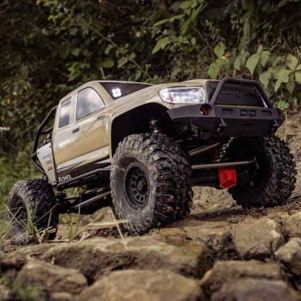 Axial SCX6 Trail Honcho 1/6 4WD 4X4 RTR Rock Crawler Rc Elektrikli Model Araba OffRoad Arazi w/DX3 Radio & Smart ESC Kum Rengi - Thumbnail