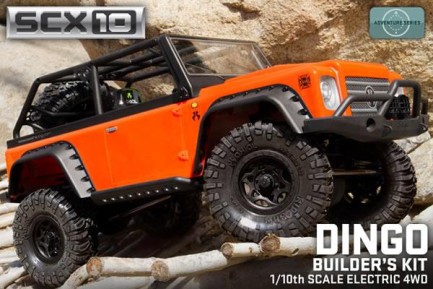 Axial SCX10 Dingo 1/10 4WD Kit - Elektrikli Rc Model Araba Rock Crawler Offroad (Kurulum Gereklidir) - Thumbnail