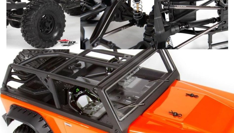 Axial SCX10 Dingo 1/10 4WD Kit - Elektrikli Rc Model Araba Rock Crawler Offroad (Kurulum Gereklidir)