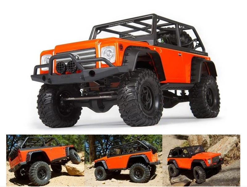 Axial SCX10 Dingo 1/10 4WD Kit - Elektrikli Rc Model Araba Rock Crawler Offroad (Kurulum Gereklidir)