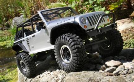 Axial SCX10 Wrangler Unlimited Rubicon 1/10 RTR - Uzaktan Kumandalı Rc Elektrikli Model Araba Arazi Offroad Rock Crawler - Thumbnail