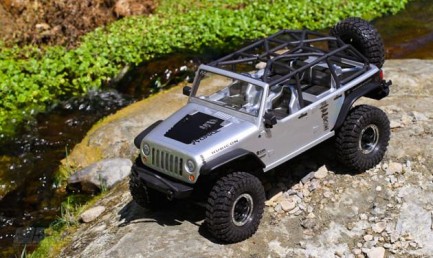 Axial SCX10 Wrangler Unlimited Rubicon 1/10 RTR - Uzaktan Kumandalı Rc Elektrikli Model Araba Arazi Offroad Rock Crawler - Thumbnail