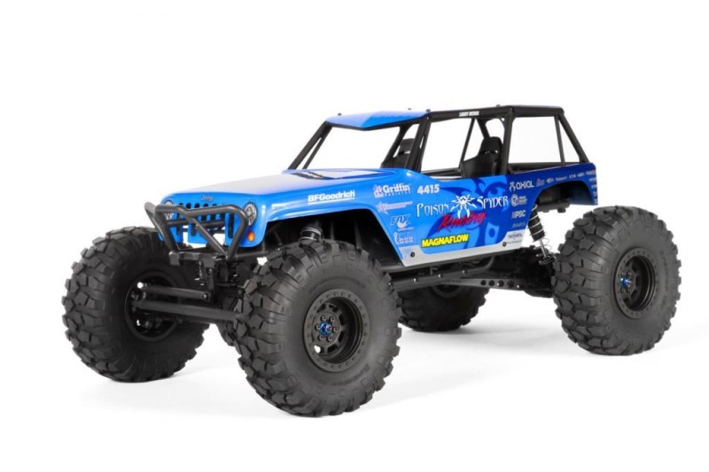 Axial Wraith Poison 1/10 RTR- Uzaktan Kumandalı Elektrikli Rc Model Araba Rock Crawler Arazi Offroad