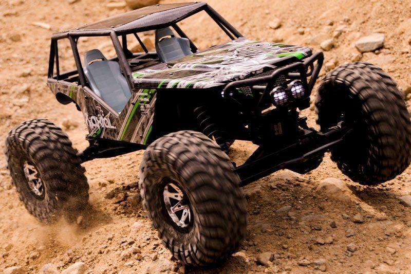 Axial Wraith Rock Racer 1/10 RTR- Elektrikli Rc Model Araba Offroad Arazi Rock Crawler Model