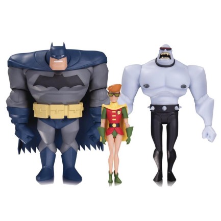 Dc Collectibles - Dc Collectibles BAS Batman Robin Mutant 3 Pack Action Figure Set