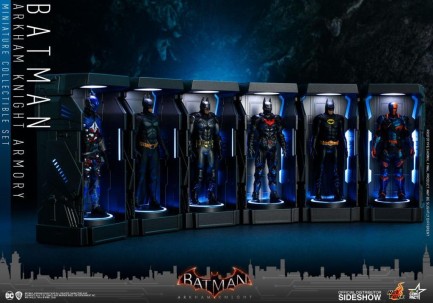 Hot Toys Batman: Arkham Knight Armory Miniature Collectible Set - Thumbnail