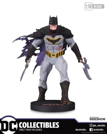 Dc Collectibles Batman Metal Greg Capullo Mini Statue - Thumbnail