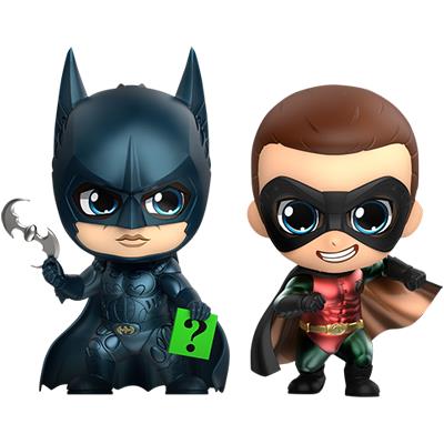 Hot Toys Batman & Robin Cosbaby Set