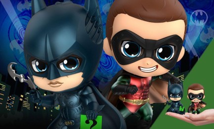 Hot Toys Batman & Robin Cosbaby Set - Thumbnail