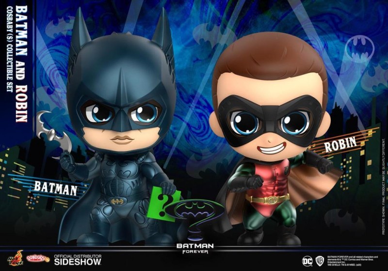 Hot Toys Batman & Robin Cosbaby Set