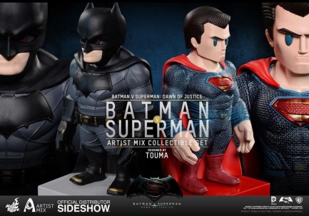 Hot Toys BvS Batman & Superman Artist Mix Figure Set - Thumbnail