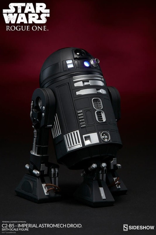 Sideshow Collectibles C2-B5 Imperial Astromech Droid Sixth Scale Figure