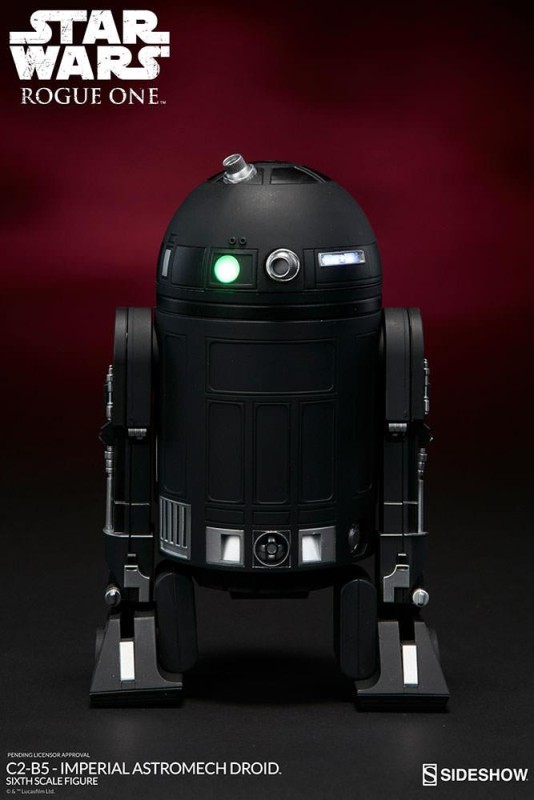 Sideshow Collectibles C2-B5 Imperial Astromech Droid Sixth Scale Figure