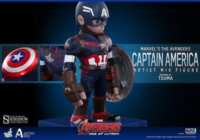 Hot Toys Captain America Artist Mix Figure