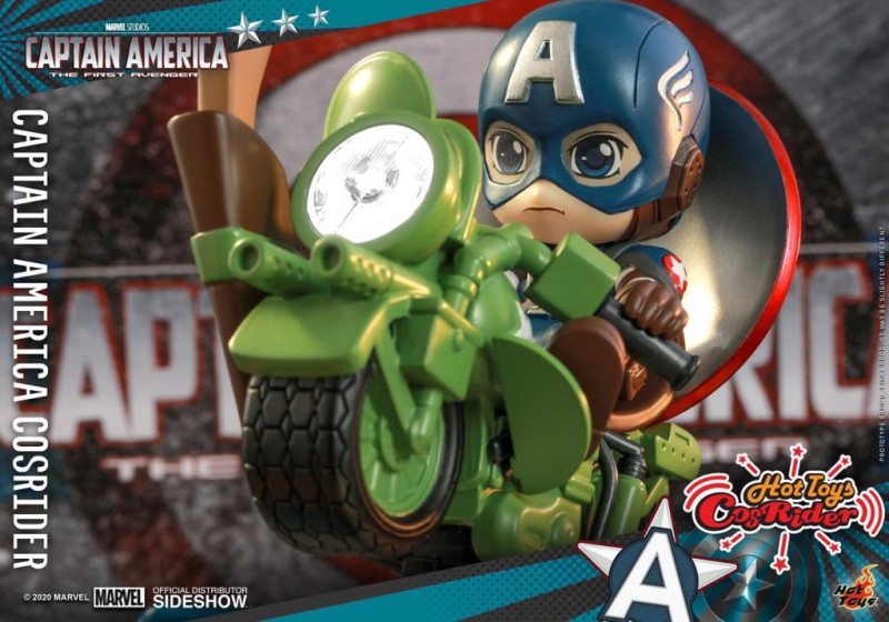 Hot Toys Captain America CosRider Collectible Figure