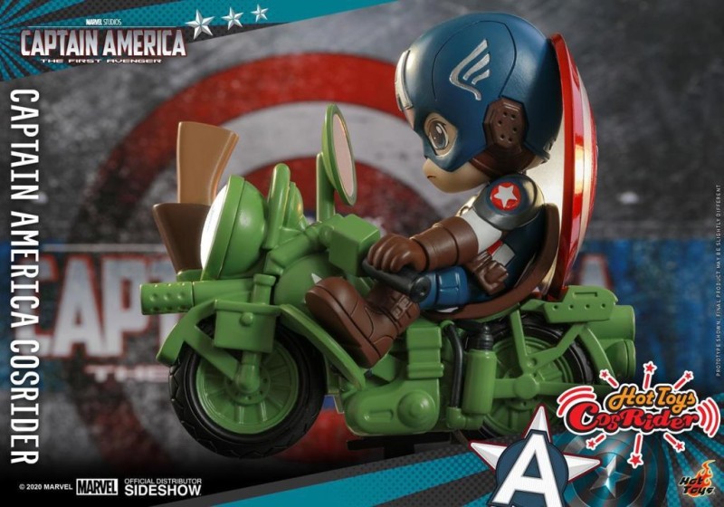 Hot Toys Captain America CosRider Collectible Figure