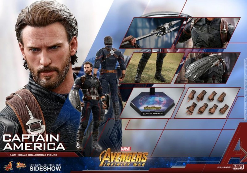 Hot Toys Captain America Infinity War Sixth Scale Figure