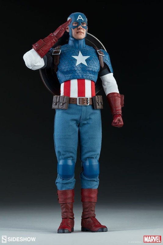 Sideshow Collectibles Captain America Sixth Scale Figure