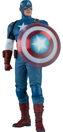 Sideshow Collectibles Captain America Sixth Scale Figure - Thumbnail