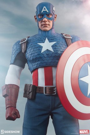 Sideshow Collectibles Captain America Sixth Scale Figure - Thumbnail