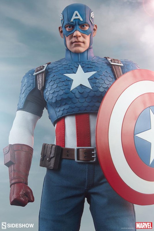 Sideshow Collectibles Captain America Sixth Scale Figure