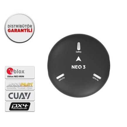 CUAV - CUAV NEO 3 GPS GNSS Sistemi U-BLOX M9N (Distribütör Garantili)