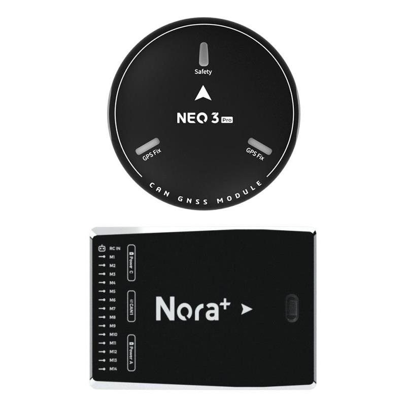 CUAV Nora+ Uçuş Kontrol Kartı Flight Controller Otopilot Sistemi PIX&APM +CUAV NEO 3 Pro GPS GNSS U-BLOX M9N Combo (Distribütör Garantili)