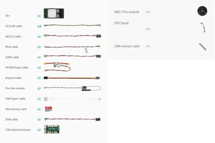 CUAV V5+ Uçuş Kontrol Kartı Flight Controller Otopilot Sistemi PX4 APM + CUAV NEO 3 Pro GPS GNSS U-BLOX M9N Combo (Distribütör Garantili) - Thumbnail