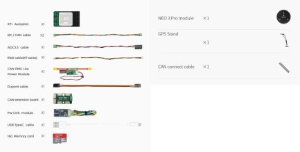 CUAV X7+ Flight Controller Uçuş Kontrol Kartı Otopilot Sistemi STM32H743 İşlemci ( Distribütör Garantili ) + CUAV NEO 3 Pro GPS GNSS U-BLOX M9N Combo (Distribütör Garantili) - Thumbnail