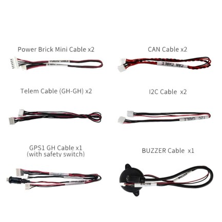 Pixhawk - Cubepilot Pixhawk Mini Carrier Board Cable Set V2.1