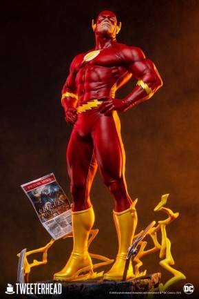 Dc Comics The Flash Maquette - 908877 - DC Comics / Tweeterhead 1:6 Series - Thumbnail