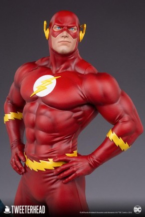 Dc Comics The Flash Maquette - 908877 - DC Comics / Tweeterhead 1:6 Series - Thumbnail