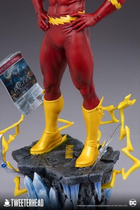 Dc Comics The Flash Maquette - 908877 - DC Comics / Tweeterhead 1:6 Series - Thumbnail