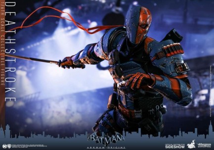 Hot Toys Deathstroke Arkham Origins Sixth Scale Figure - Thumbnail