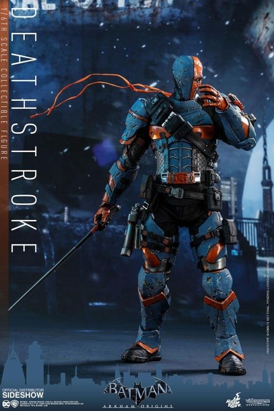 Hot Toys Deathstroke Arkham Origins Sixth Scale Figure 