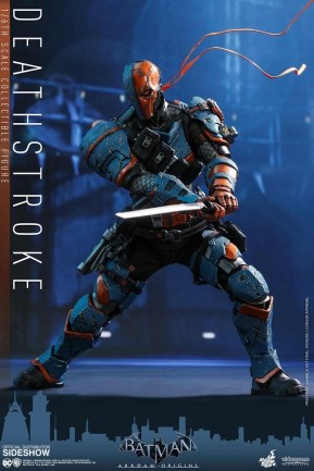 Hot Toys Deathstroke Arkham Origins Sixth Scale Figure - Thumbnail