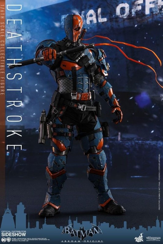 Hot Toys Deathstroke Arkham Origins Sixth Scale Figure 