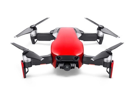 DJI - DJI Mavic Air Flame Red Drone (SADECE DRONE - BATARYA ŞARJ ALETİ PERVANE KABLO HARİÇ)