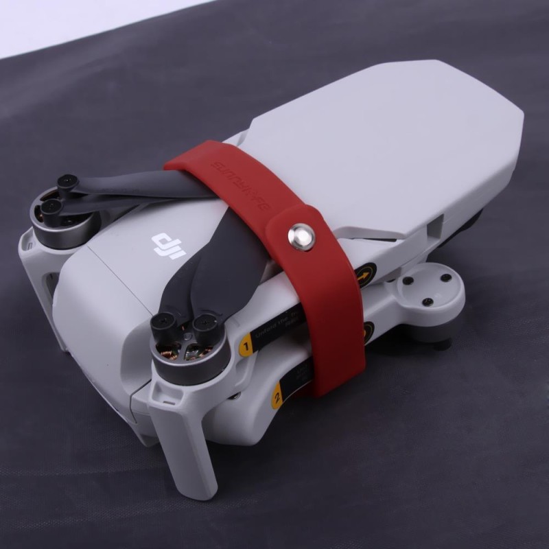 DJI Mavic Mini 3 / Mini 2 / Mini 1 / Mini SE Pervane Sabitleyici Silikon Koruyucu Red